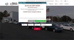 Desktop Screenshot of nissanofclinton.com